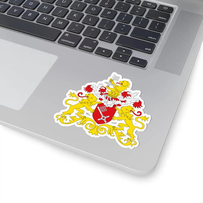 Bremen state flag coat of arms (Germany) (Coat of Arms) STICKER Vinyl Kiss-Cut Decal - The Sticker Space