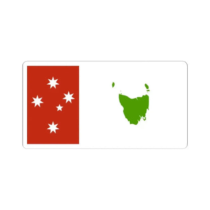 Brendan Jones Proposal for Tasmania (Australia) STICKER Vinyl Kiss-Cut Decal 2 Inch White - The Sticker Space