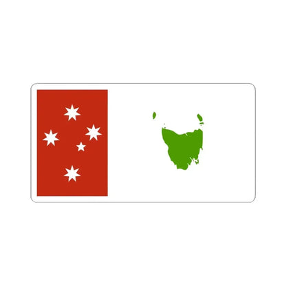Brendan Jones Proposal for Tasmania (Australia) STICKER Vinyl Kiss-Cut Decal 4 Inch White - The Sticker Space