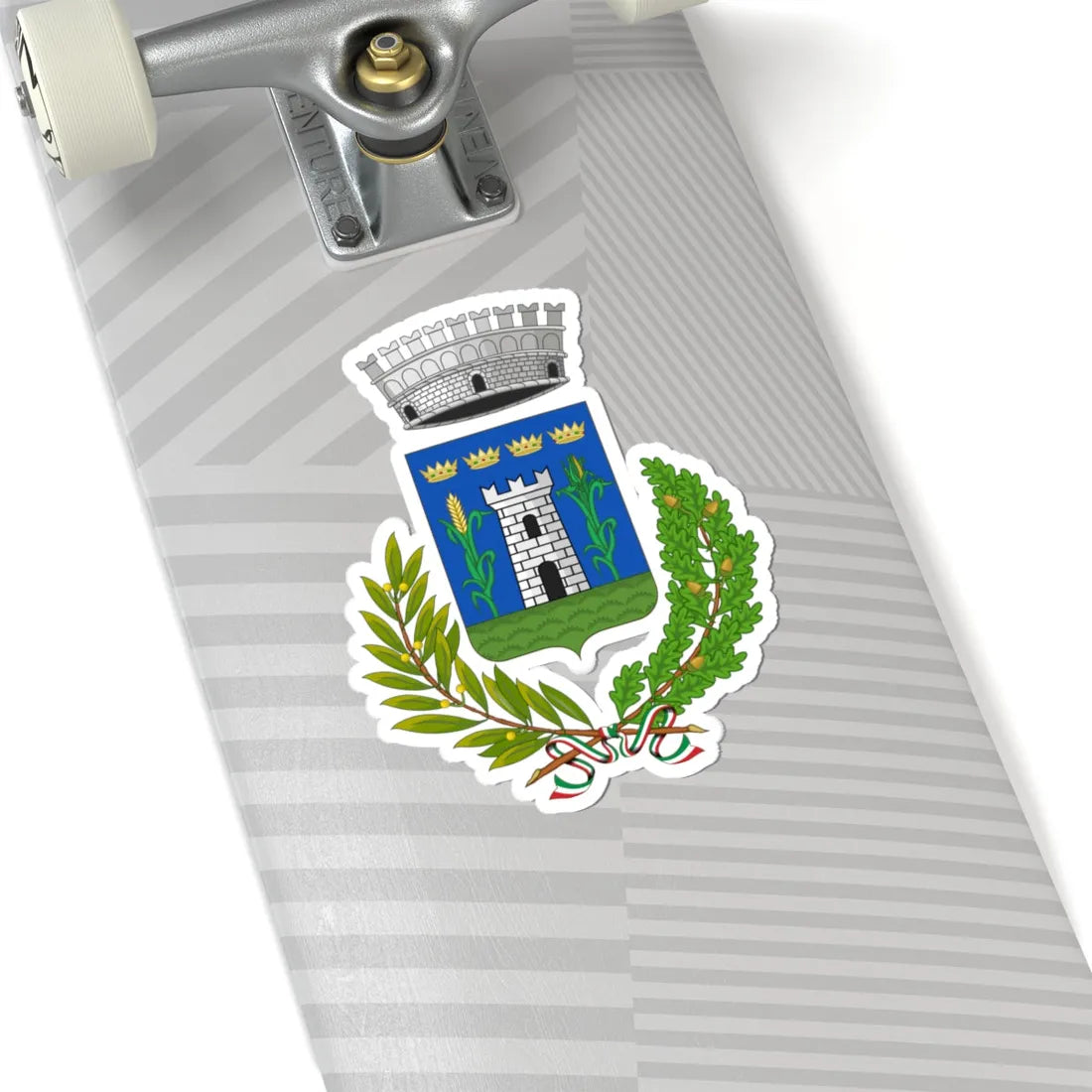 Brenna Italia-Stemma (Italy) (Coat of Arms) STICKER Vinyl Kiss-Cut Decal - The Sticker Space
