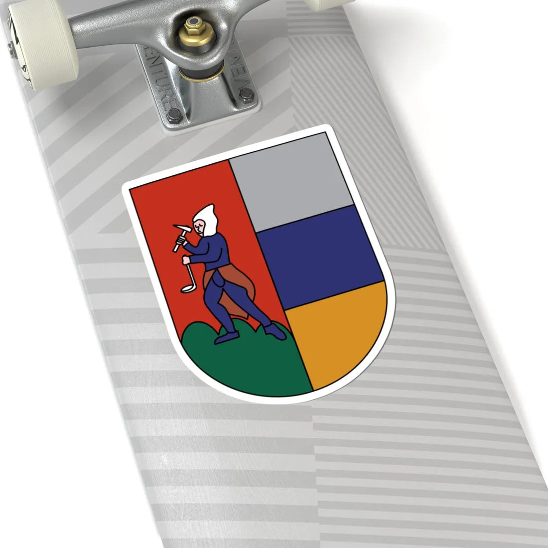 Brennero-Stemma (Italy) (Coat of Arms) STICKER Vinyl Kiss-Cut Decal - The Sticker Space