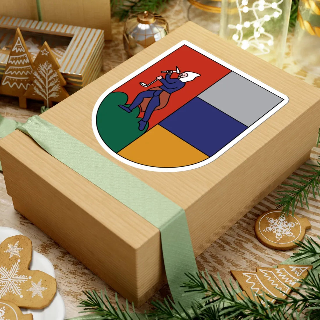 Brennero-Stemma (Italy) (Coat of Arms) STICKER Vinyl Kiss-Cut Decal - The Sticker Space