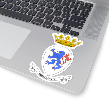 Brescia-Stemma (Italy) (Coat of Arms) STICKER Vinyl Kiss-Cut Decal - The Sticker Space