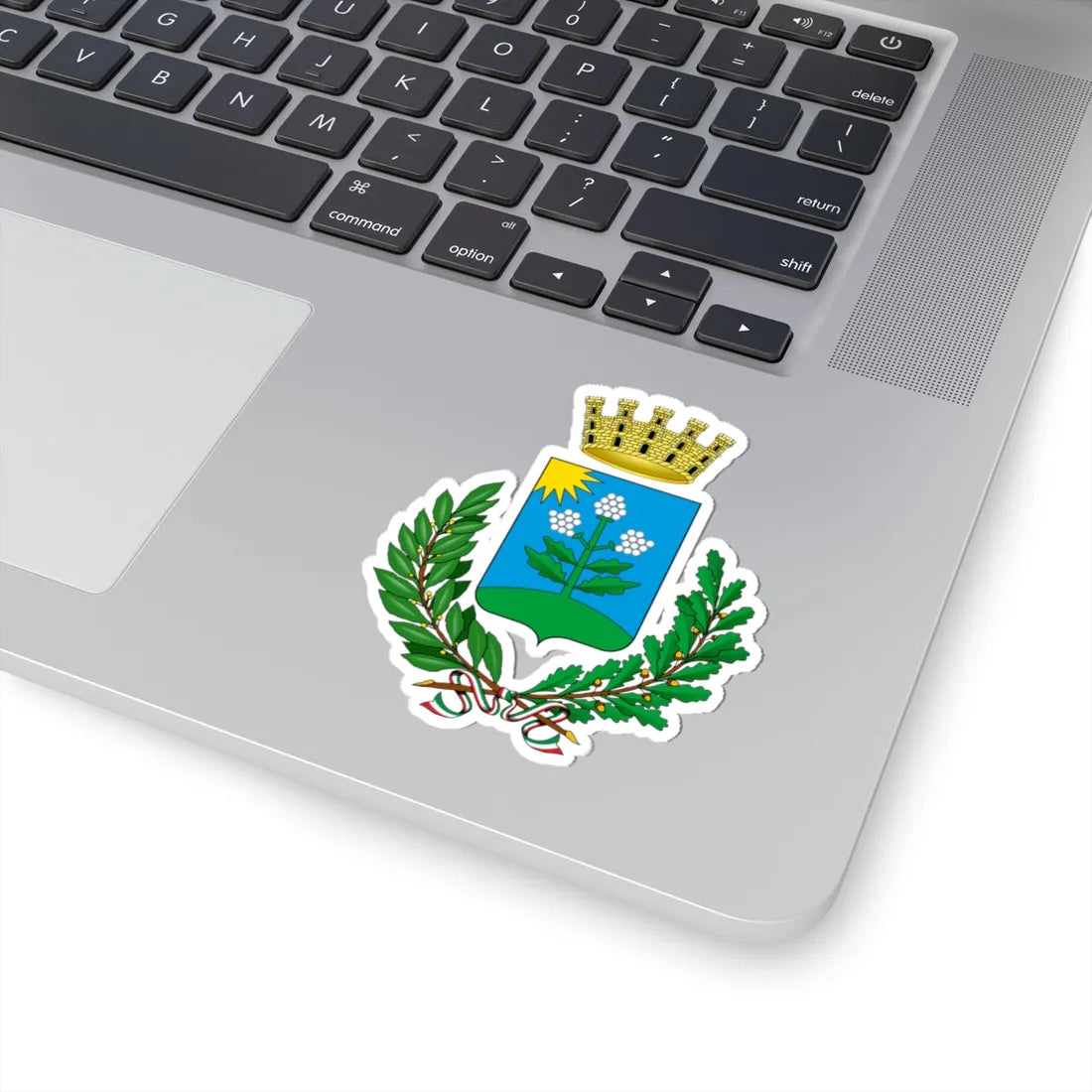 Bresso-Stemma (Italy) (Coat of Arms) STICKER Vinyl Kiss-Cut Decal - The Sticker Space