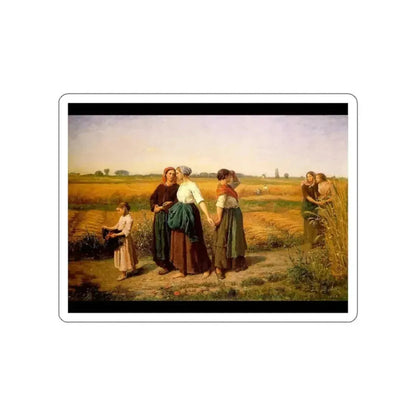 BRETON, Jules - The Reapers (Artwork) STICKER Vinyl Die-Cut Decal White Die-Cut 2 Inch - The Sticker Space