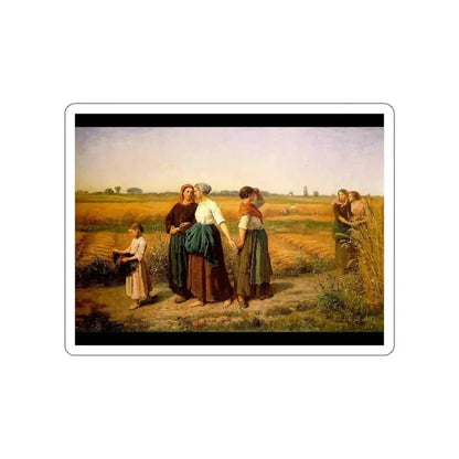 BRETON, Jules - The Reapers (Artwork) STICKER Vinyl Die-Cut Decal White Die-Cut 3 Inch - The Sticker Space