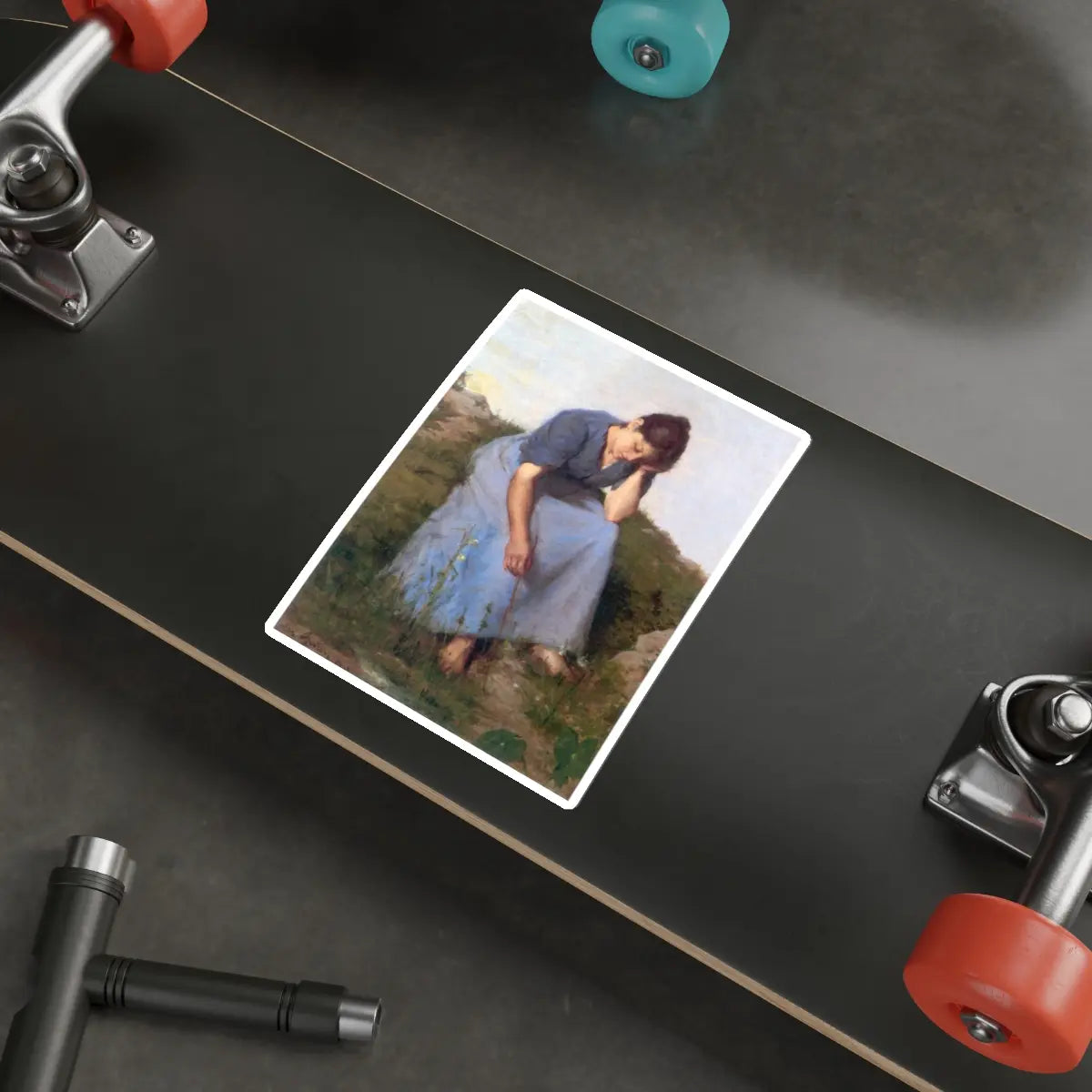 SKU:16637010681945113506 Sticker types:White Shape:Die-Cut Sizes:6" × 6"