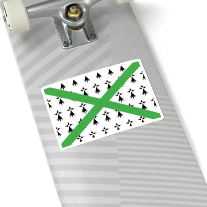 Breton Regionalist Union Flag (Belgium) STICKER Vinyl Kiss-Cut Decal - The Sticker Space