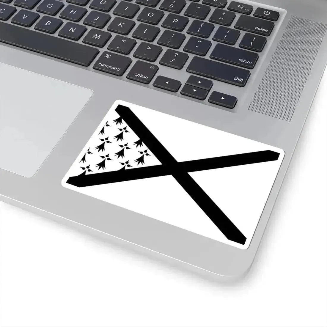 Breton Vexillological Society Flag (Belgium) STICKER Vinyl Kiss-Cut Decal - The Sticker Space