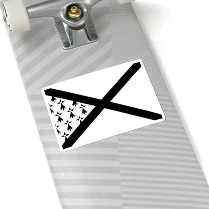 Breton Vexillological Society Flag (Belgium) STICKER Vinyl Kiss-Cut Decal - The Sticker Space
