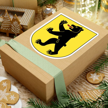 Bäretswil-blazon (Switzerland) (Coat of Arms) STICKER Vinyl Kiss-Cut Decal - The Sticker Space