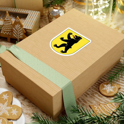 Bäretswil-blazon (Switzerland) (Coat of Arms) STICKER Vinyl Kiss-Cut Decal - The Sticker Space