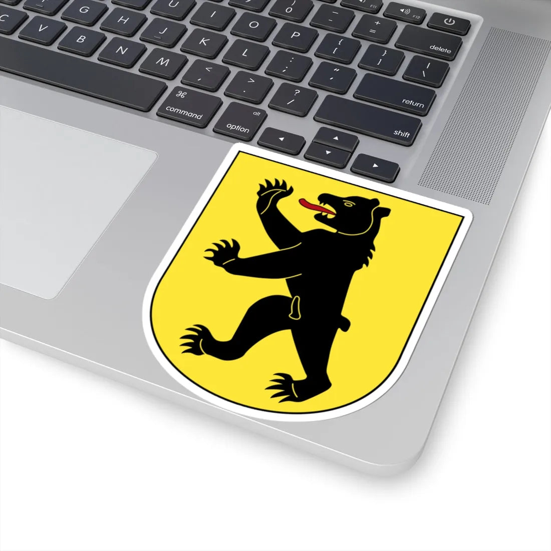 Bäretswil-blazon (Switzerland) (Coat of Arms) STICKER Vinyl Kiss-Cut Decal - The Sticker Space