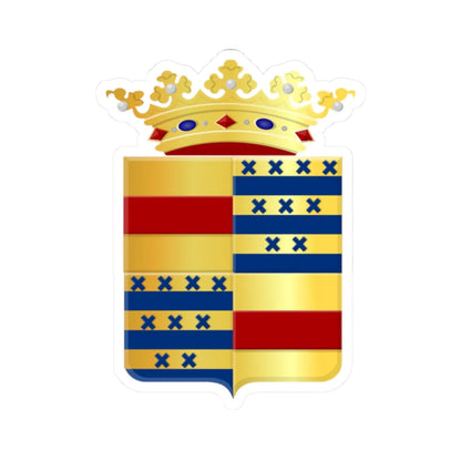 Breukelen wapen 1818 (Netherlands) (Coat of Arms) STICKER Vinyl Kiss-Cut Decal 2 Inch White - The Sticker Space