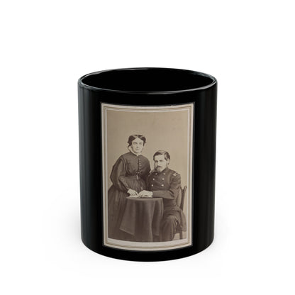 Brevet Brigadier General Charles Folsom Walcott Of Co. B (U.S. Civil War) Black Coffee Mug