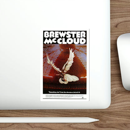 Brewster McCloud 1970 Movie Poster STICKER Vinyl Die-Cut Decal-The Sticker Space