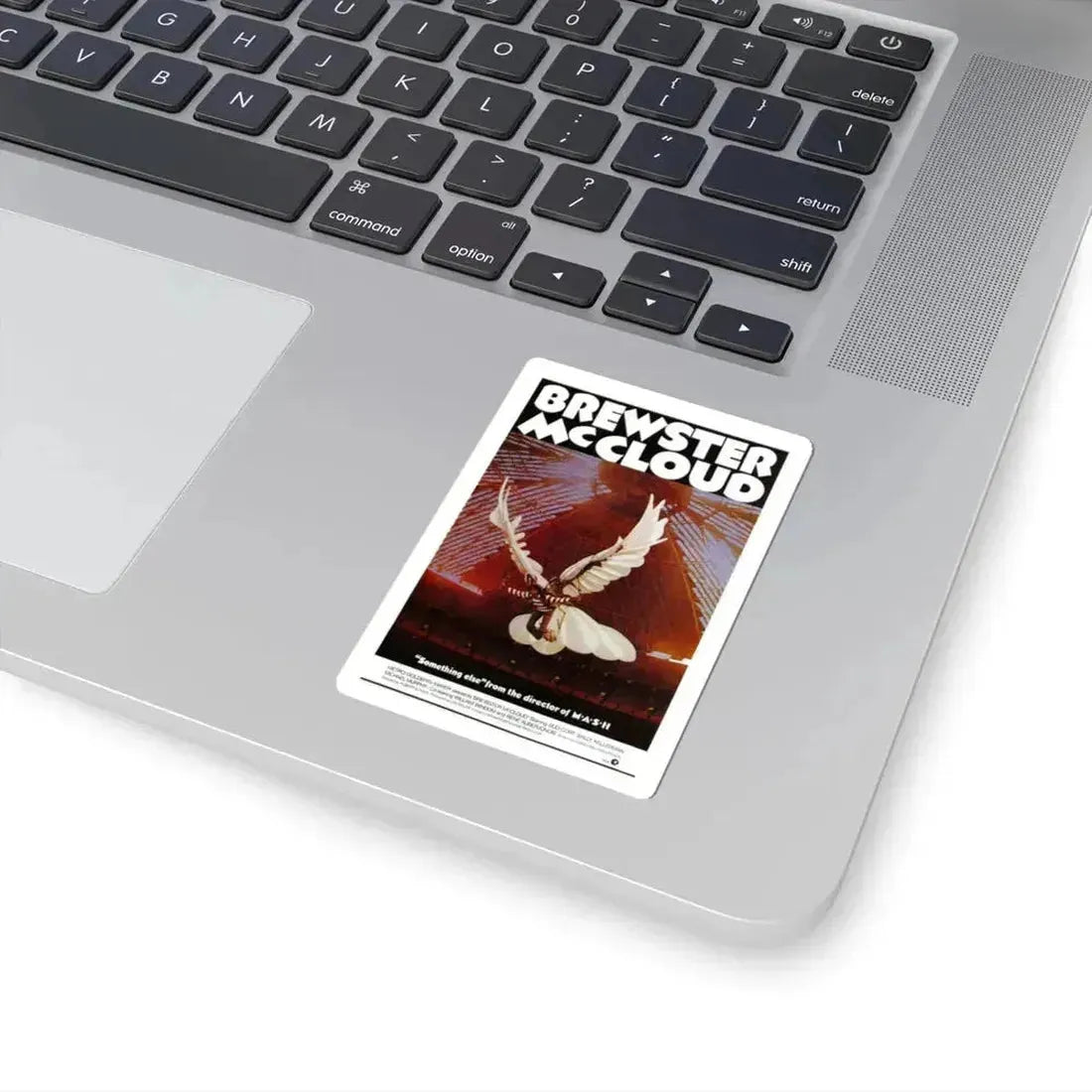 Brewster McCloud 1970 Movie Poster - STICKER Vinyl Kiss-Cut Decal - The Sticker Space