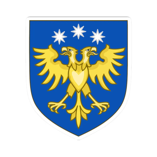 Brian Boyd Brazeau Escutcheon Canada (Canada) (Coat of Arms) STICKER Vinyl Kiss-Cut Decal 2 Inch White - The Sticker Space