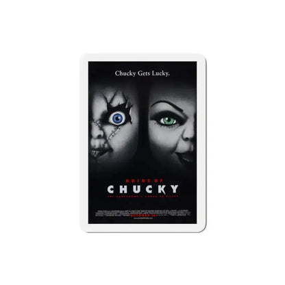 Bride of Chucky 1998 Movie Poster Refrigerator Magnet 3 Inch - The Sticker Space