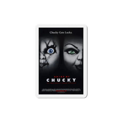 Bride of Chucky 1998 Movie Poster Refrigerator Magnet 5 Inch - The Sticker Space