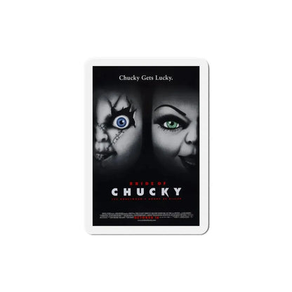 Bride of Chucky 1998 Movie Poster Refrigerator Magnet - The Sticker Space
