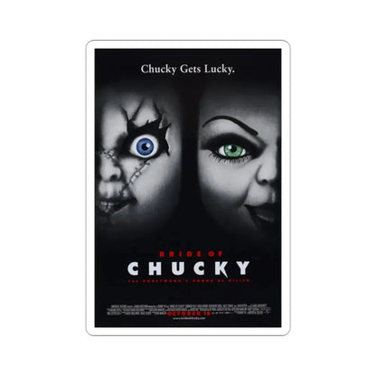 Bride of Chucky 1998 Movie Poster STICKER Vinyl Die-Cut Decal - The Sticker Space