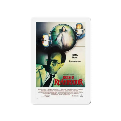 BRIDE OF RE-ANIMATOR 1990 Movie Poster - Refrigerator Magnet - The Sticker Space