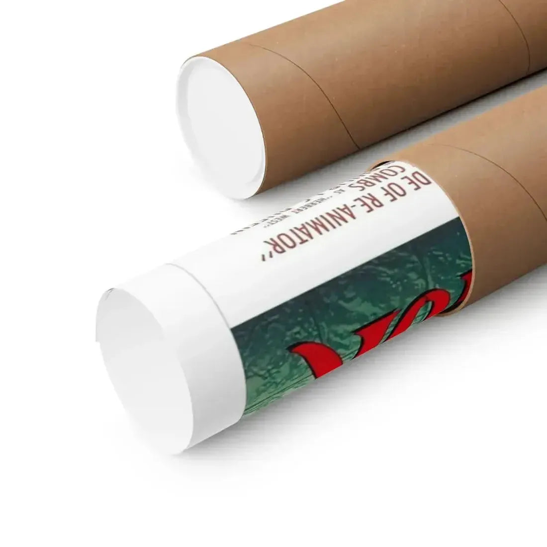 BRIDE OF RE-ANIMATOR 1990 - Paper Movie Poster - The Sticker Space