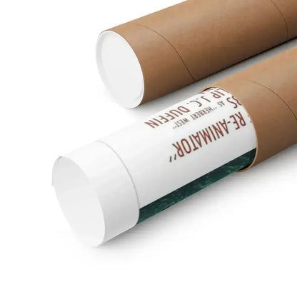 BRIDE OF RE-ANIMATOR 1990 - Paper Movie Poster - The Sticker Space