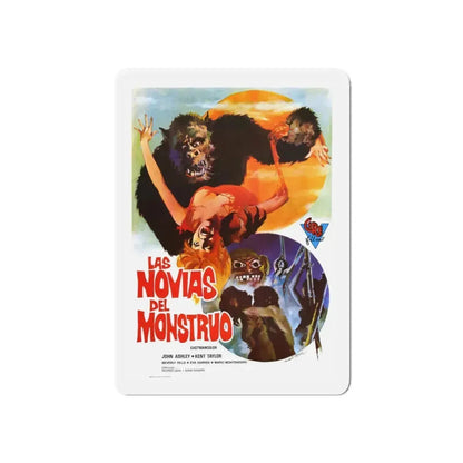 BRIDES OF BLOOD (2) 1968 Movie Poster - Refrigerator Magnet 6 Inch - The Sticker Space