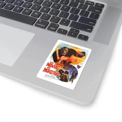 BRIDES OF BLOOD (2) 1968 Movie Poster - STICKER Vinyl Kiss-Cut Decal - The Sticker Space