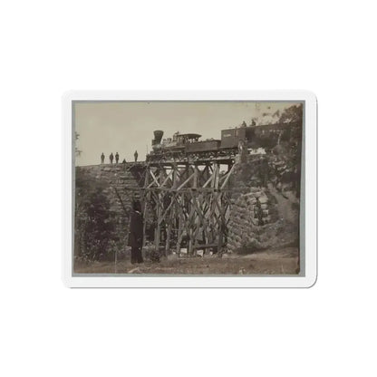 Bridge On Orange & Alexandria Railroad (U.S. Civil War) Refrigerator Magnet - The Sticker Space