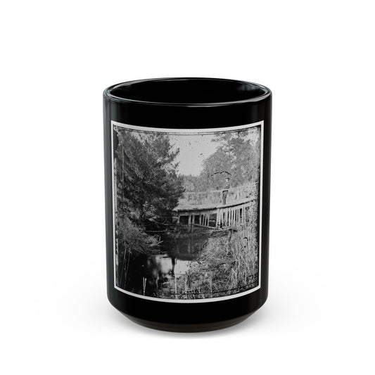 Bridge (U.S. Civil War) Black Coffee Mug-15oz-The Sticker Space