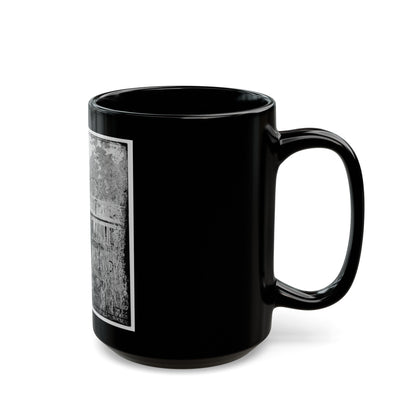 Bridge (U.S. Civil War) Black Coffee Mug-The Sticker Space