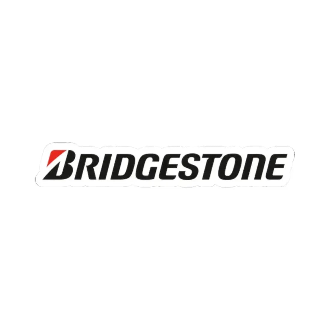 Bridgestone (Logo) STICKER Vinyl Kiss-Cut Decal 2 Inch White - The Sticker Space
