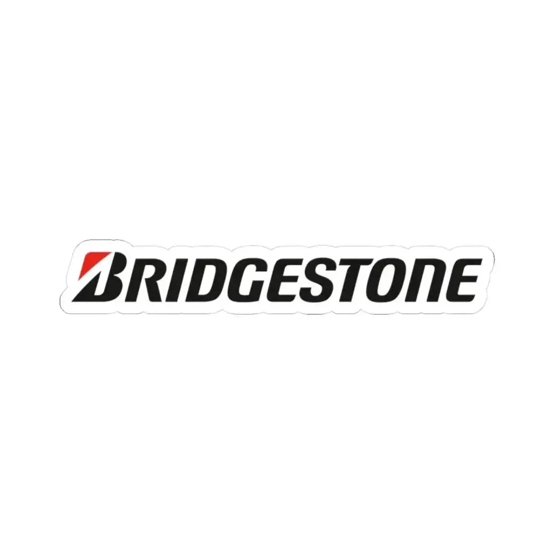 Bridgestone (Logo) STICKER Vinyl Kiss-Cut Decal 3 Inch White - The Sticker Space