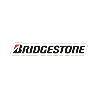 Bridgestone (Logo) STICKER Vinyl Kiss-Cut Decal 6 Inch White - The Sticker Space