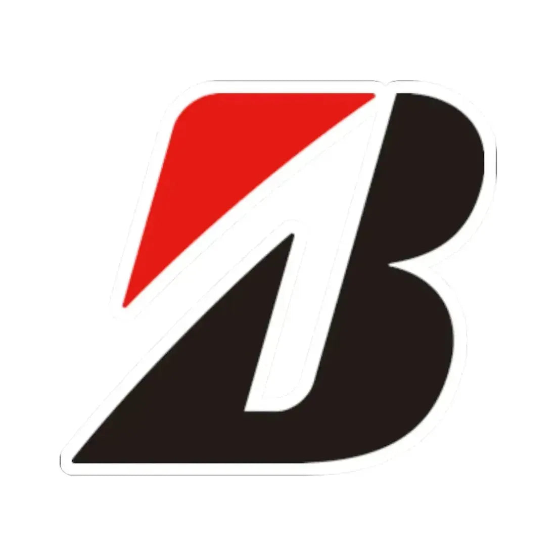 Bridgestone (only letter) (Logo) STICKER Vinyl Kiss-Cut Decal 4 Inch White - The Sticker Space
