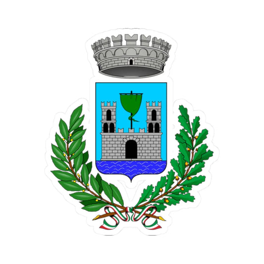 Brienno-Stemma (Italy) (Coat of Arms) STICKER Vinyl Kiss-Cut Decal 2 Inch White - The Sticker Space