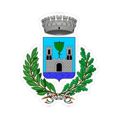 Brienno-Stemma (Italy) (Coat of Arms) STICKER Vinyl Kiss-Cut Decal 3 Inch White - The Sticker Space