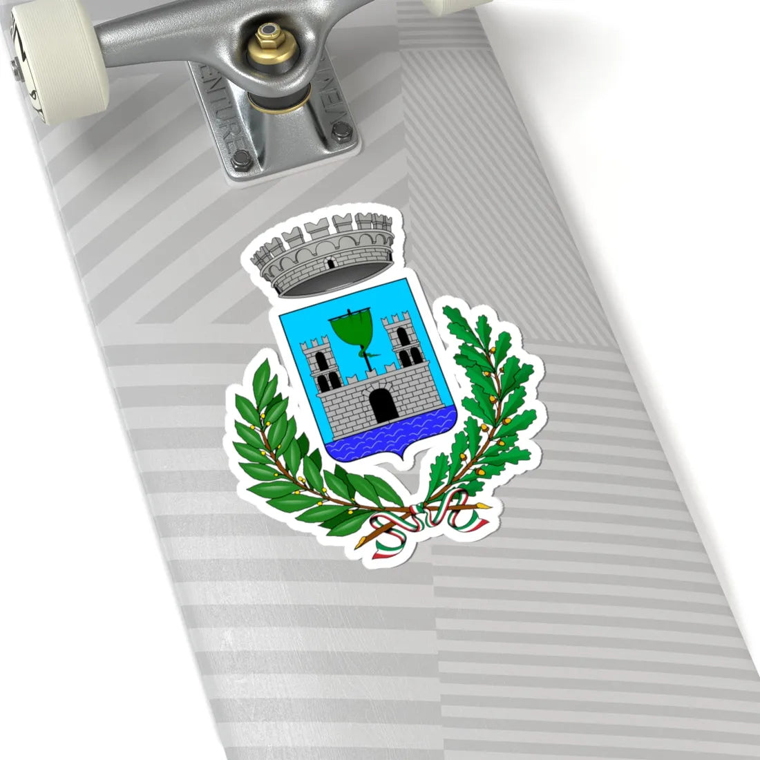 Brienno-Stemma (Italy) (Coat of Arms) STICKER Vinyl Kiss-Cut Decal - The Sticker Space