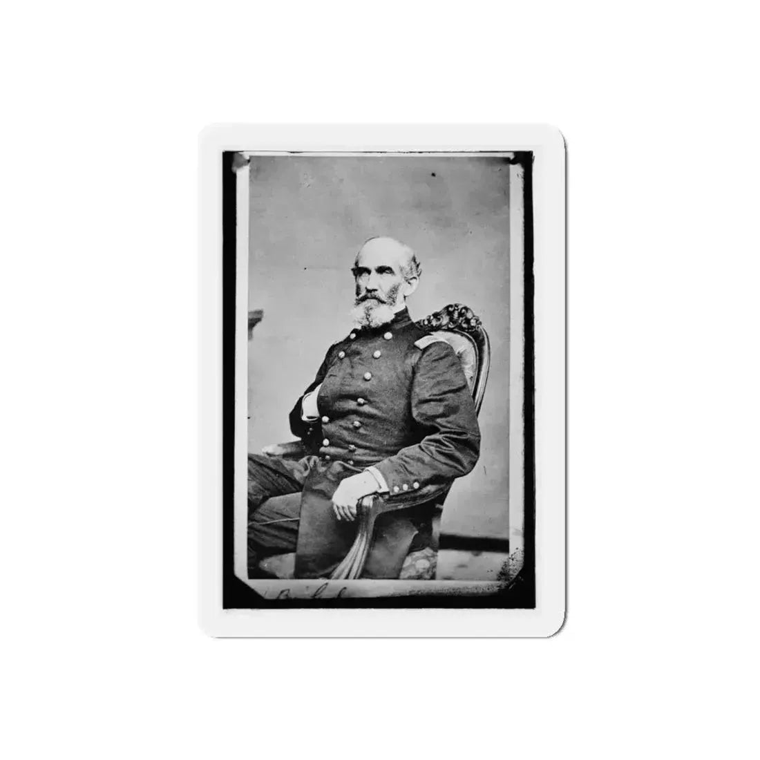 Brig. Gen. A.J. Smith 002 (U.S. Civil War) Refrigerator Magnet 5 Inch Die-Cut - The Sticker Space