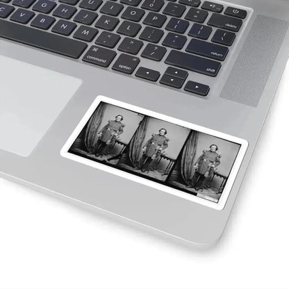 Brig. Gen. B.L.E. Bonneville (U.S. Civil War) STICKER Vinyl Kiss-Cut Decal - The Sticker Space