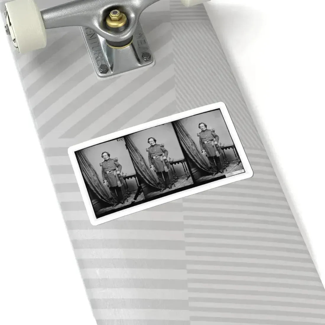 Brig. Gen. B.L.E. Bonneville (U.S. Civil War) STICKER Vinyl Kiss-Cut Decal - The Sticker Space