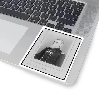 Brig. Gen. C.C. Gilbert (U.S. Civil War) STICKER Vinyl Kiss-Cut Decal - The Sticker Space