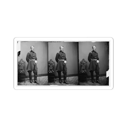 Brig. Gen. David B. Birney (U.S. Civil War) STICKER Vinyl Kiss-Cut Decal 2 Inch White - The Sticker Space