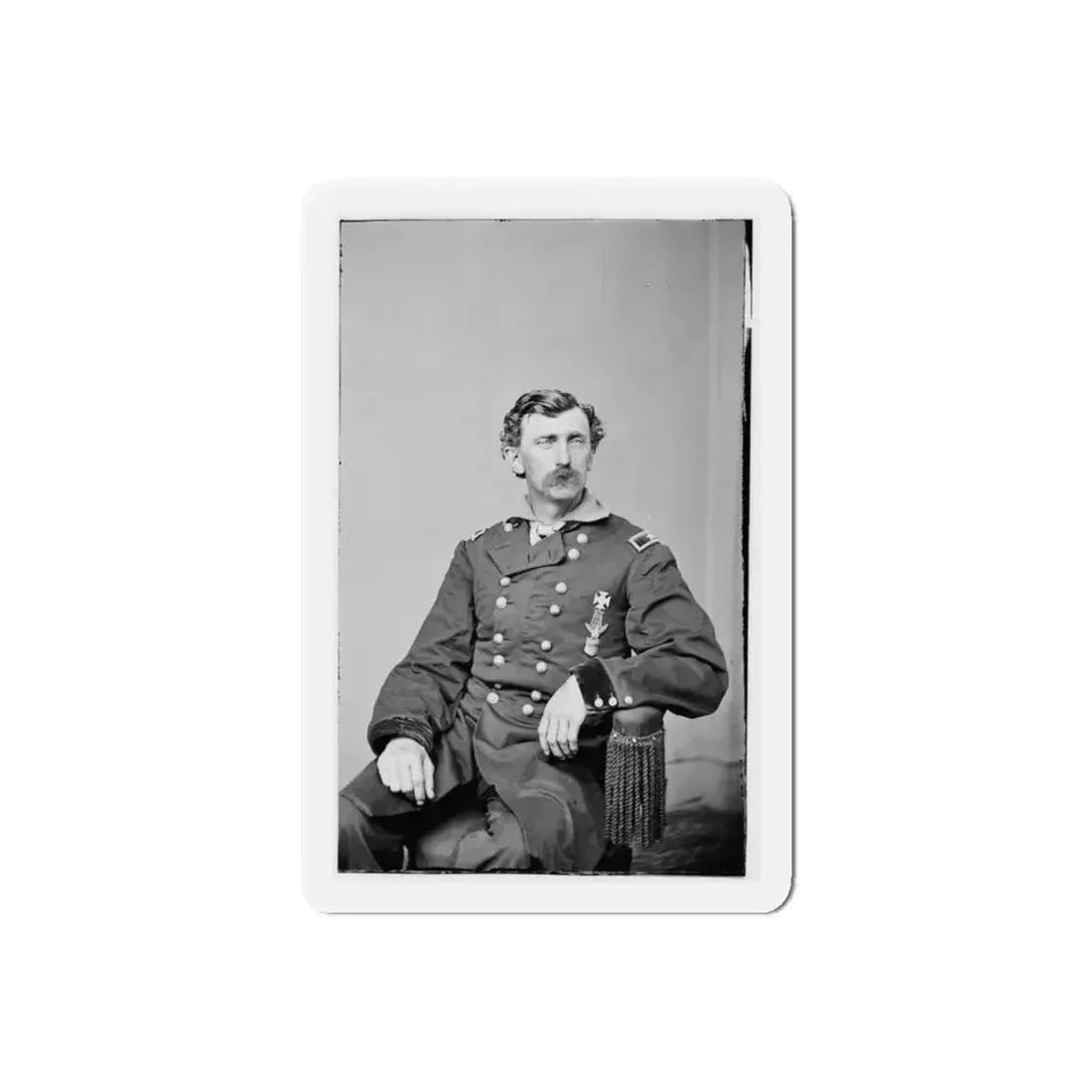 Brig. Gen. G.M. Love (U.S. Civil War) Refrigerator Magnet 6 Inch Die-Cut - The Sticker Space