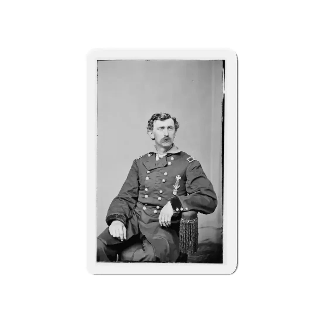 Brig. Gen. G.M. Love (U.S. Civil War) Refrigerator Magnet - The Sticker Space