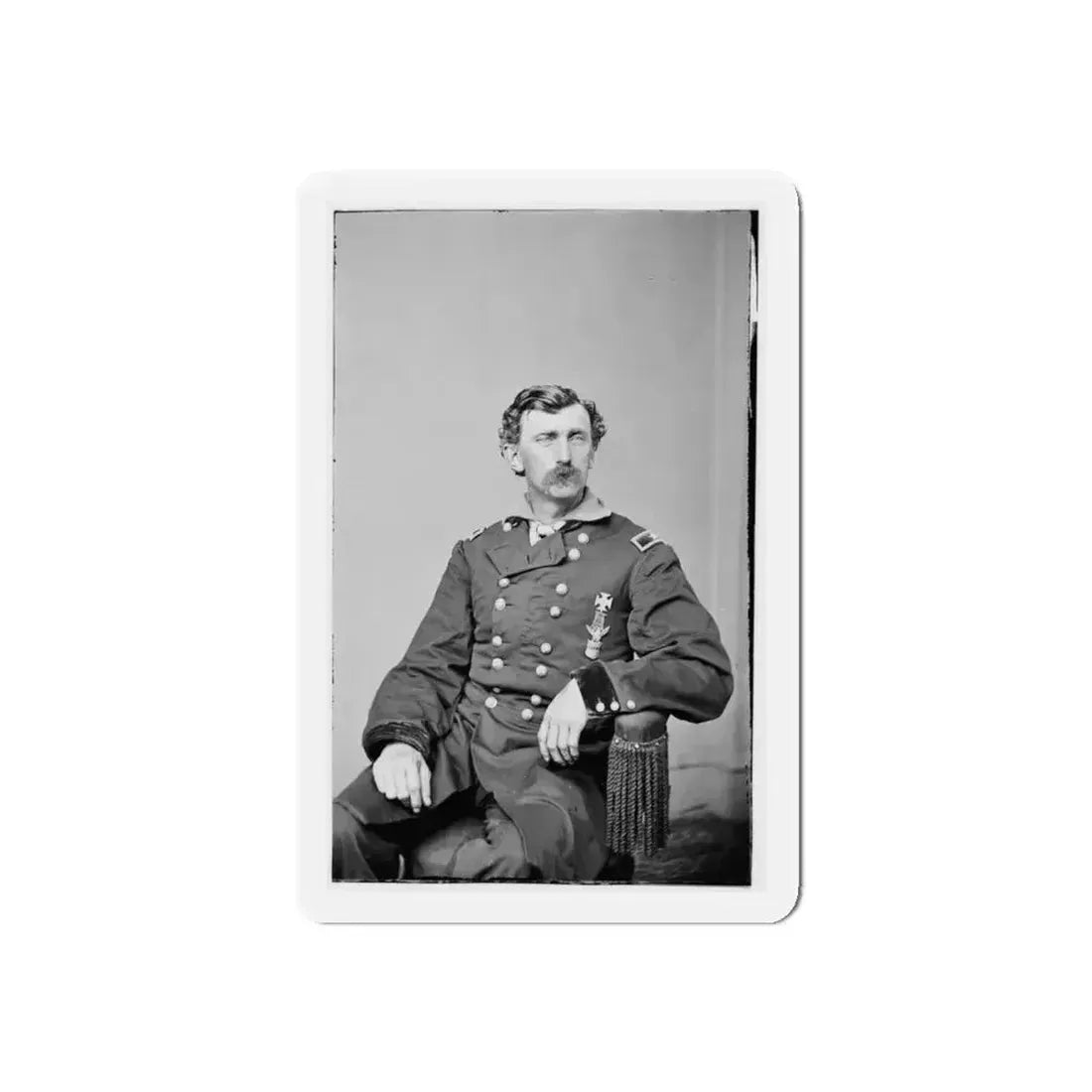Brig. Gen. G.M. Love (U.S. Civil War) Refrigerator Magnet - The Sticker Space