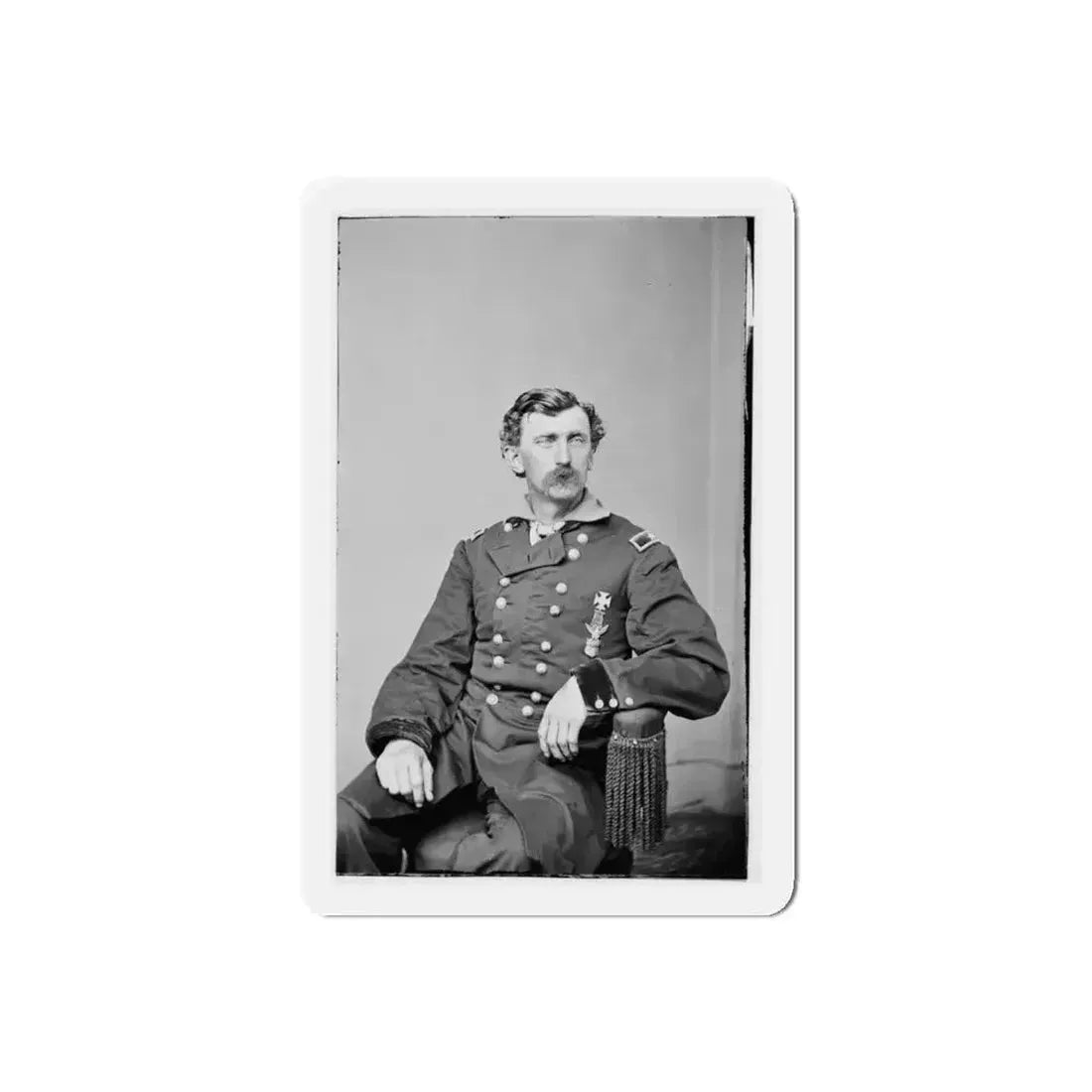 Brig. Gen. G.M. Love (U.S. Civil War) Refrigerator Magnet - The Sticker Space
